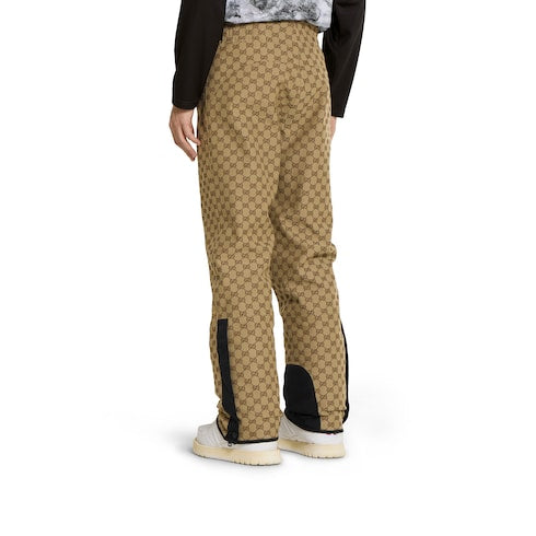 GG technical fabric jacquard pants