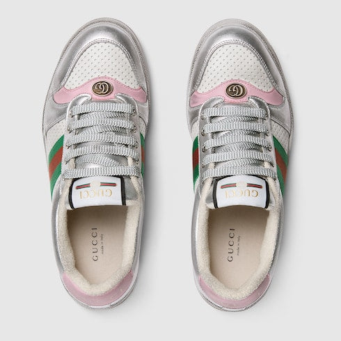 Women's worn-out effect Screener sneaker