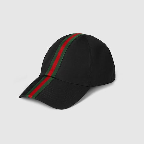 Cotton baseball hat with Web