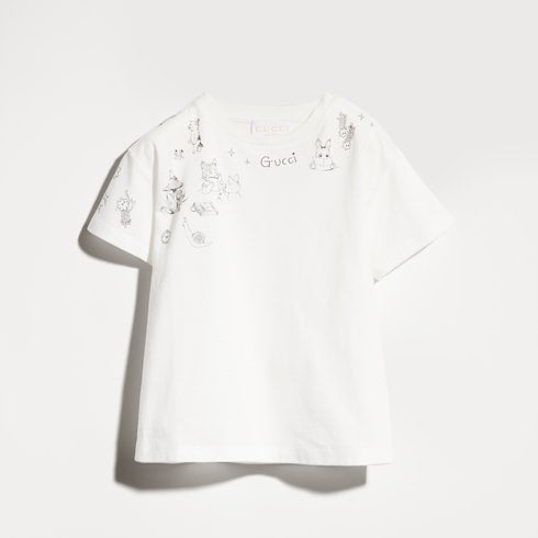 Baby cotton T-shirt with print