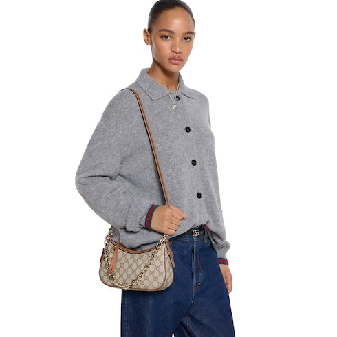 GG Emblem small shoulder bag