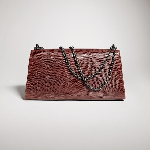 Dionysus lizard medium shoulder bag