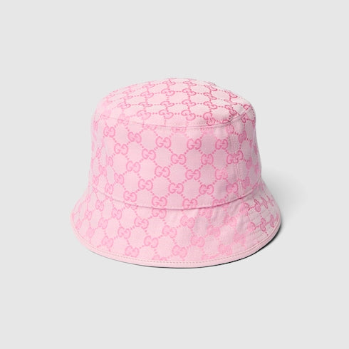 GG cotton canvas bucket hat