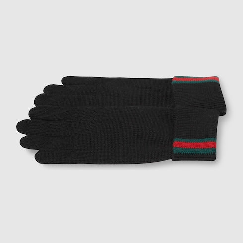Wool gloves with Web