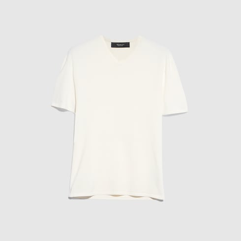 Technical knit fabric T-shirt
