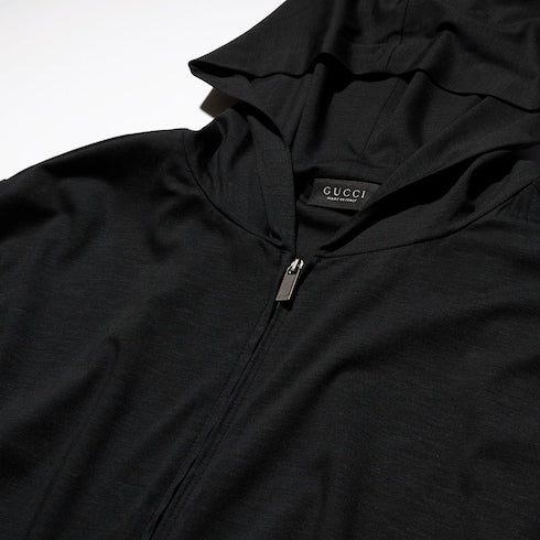Soft rayon jersey zip jacket