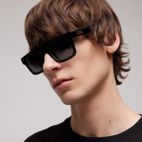 Square-frame sunglasses