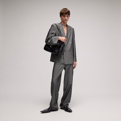 Silk merino wool pants