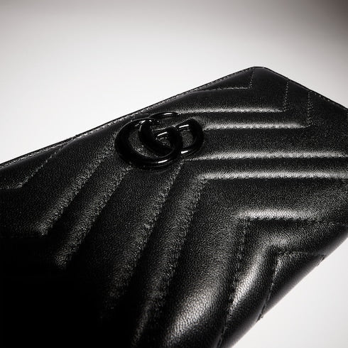 GG Marmont zip around wallet