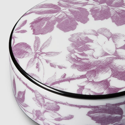 Gucci Flora Sketch print round box
