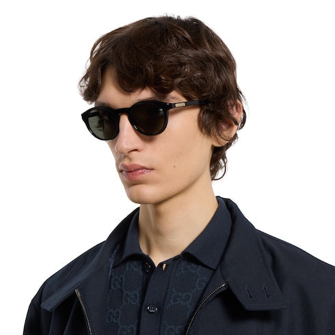 Round frame sunglasses