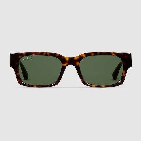 Rectangular frame sunglasses