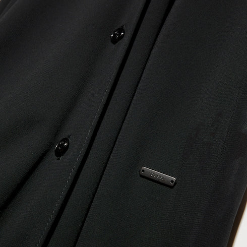 Viscose crêpe jersey dress