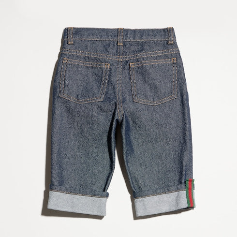 Baby denim pants with Web