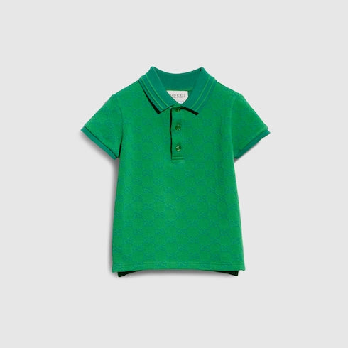Baby GG cotton polo shirt