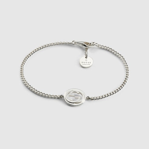 Gucci Interlocking charm bracelet