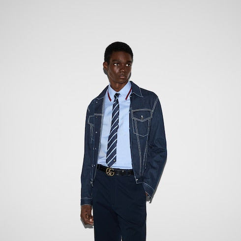 Oxford cotton shirt with Web