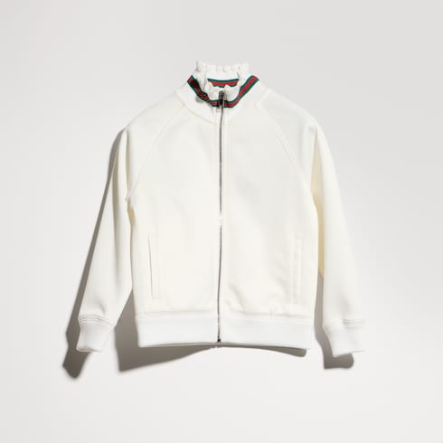 Children's jersey zip jacket with Web