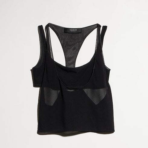 Light crêpe jersey bralette set