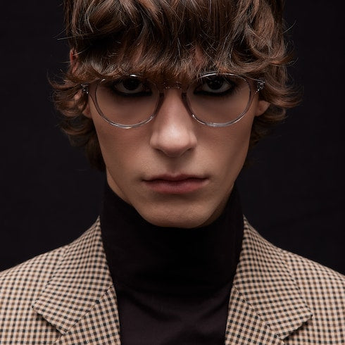 Round optical frame