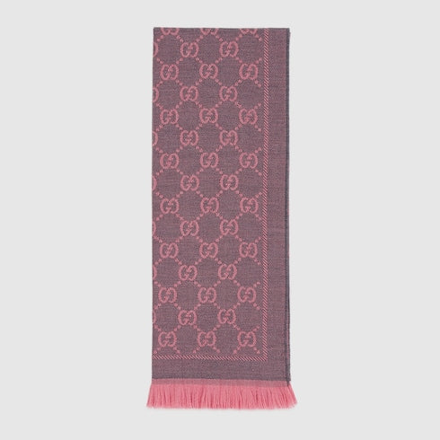 GG wool scarf