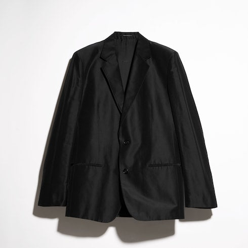 Fine silk faille jacket