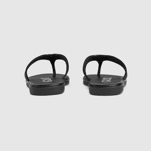 Men's thong with tonal logo