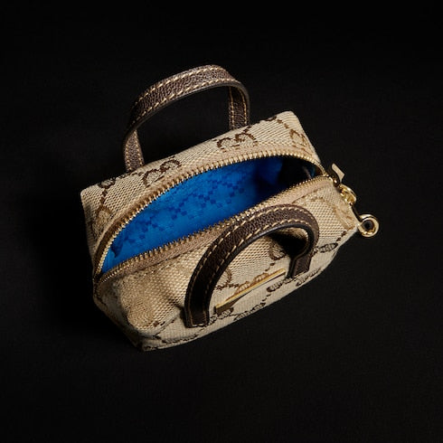 Boston bag-shaped charm