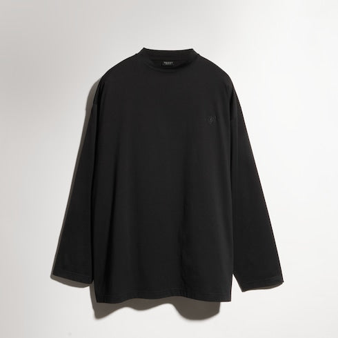 Cotton silk T-shirt with embroidery