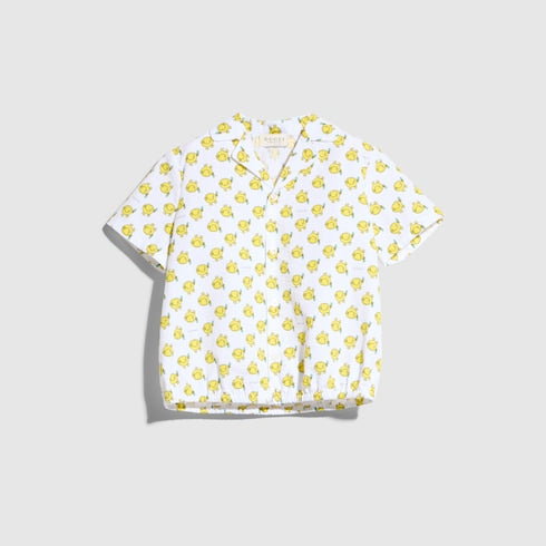 Children's cotton shirt with print