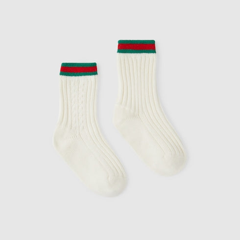 Baby cotton socks with Web