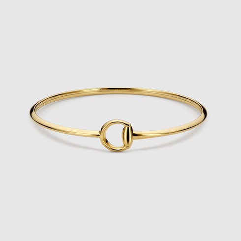 Gucci Horsebit 18k bangle bracelet