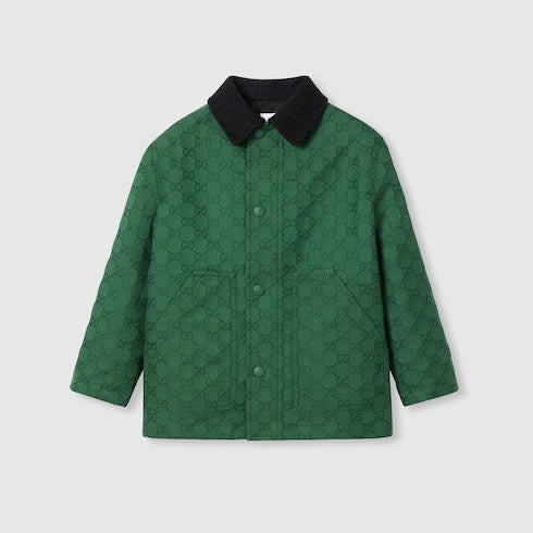 Children's GG cotton jacket