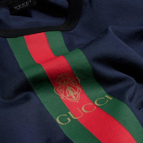 Cotton jersey T-shirt with print