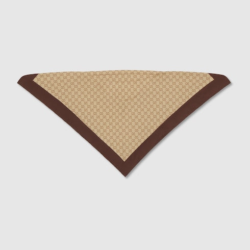 Printed silk twill headband