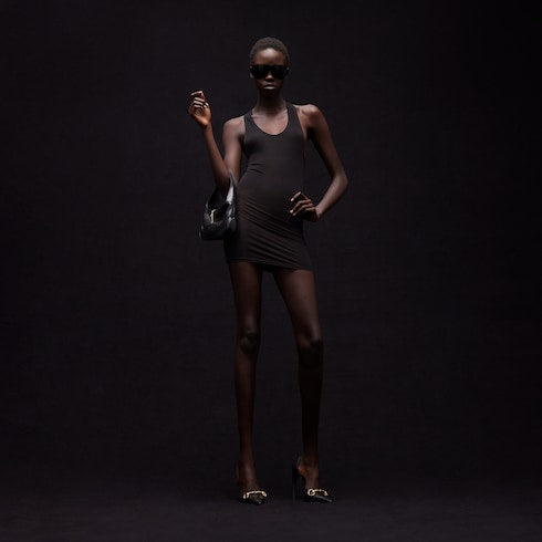 Crêpe jersey dress