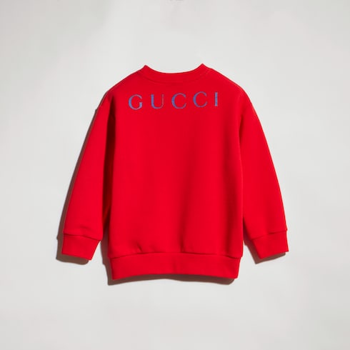 Children's cotton sweatshirt with print