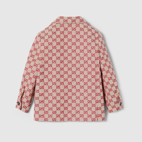 Children's GG canvas jacket