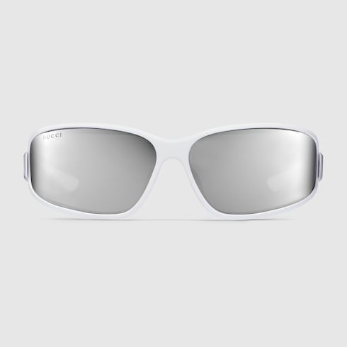 Rectangular frame sunglasses