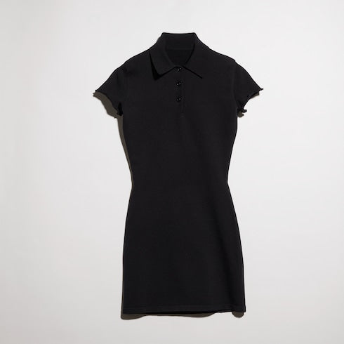 Fine stretch silk dress