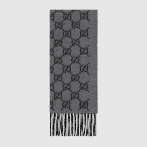 GG cashmere scarf