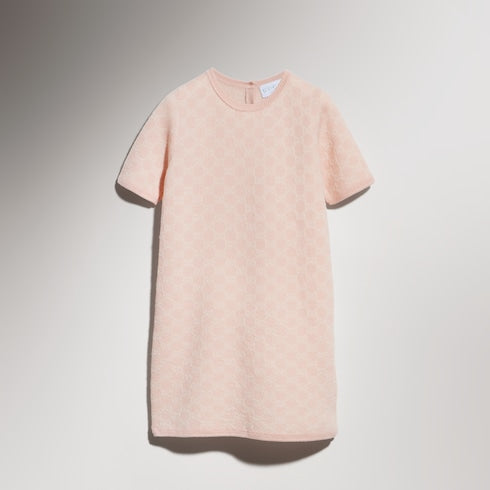 Children's GG wool jacquard dress