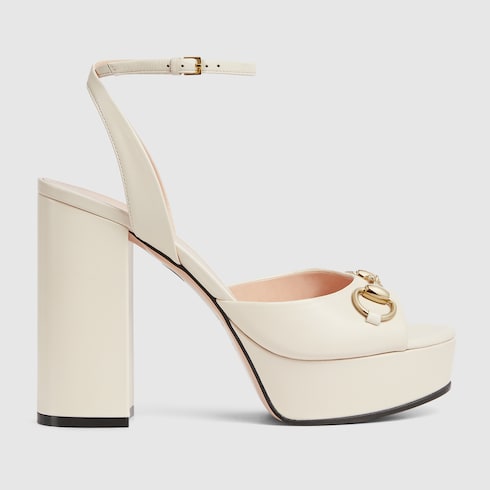 Women's Horsebit platform sandal