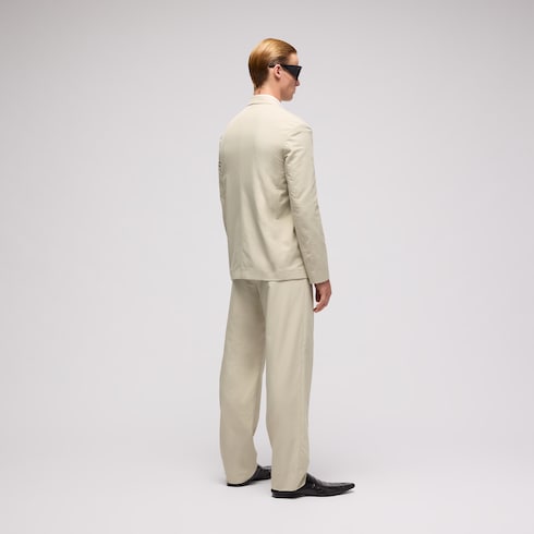 Lightweight cotton nylon twill jacket