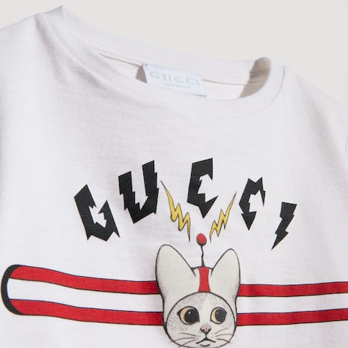 Children's cotton T-shirt with print