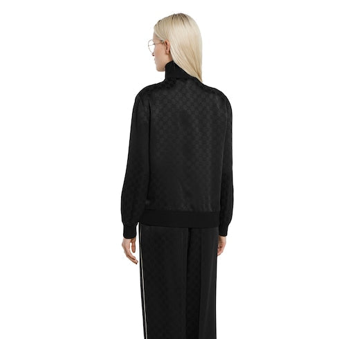 GG jacquard zip jacket