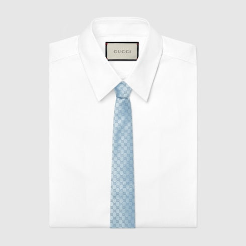 GG silk tie
