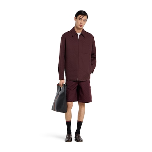 GG canvas zip jacket