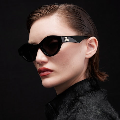 Cat-eye frame sunglasses