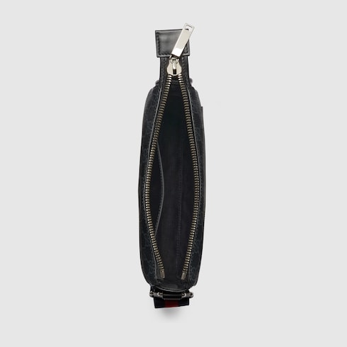 GG Black small messenger bag